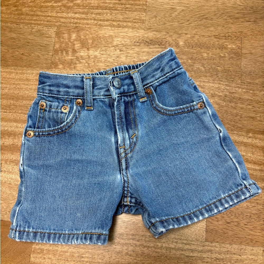 Vintage Baby Denim Levi Shorts